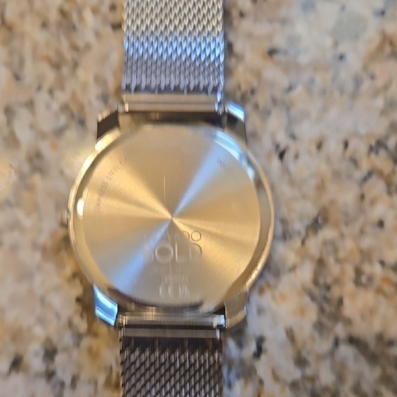 Movado Bold Silver Watch for Men - Picture 5 of 7